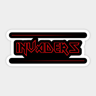 INVADERS (IRON MAIDEN) Sticker